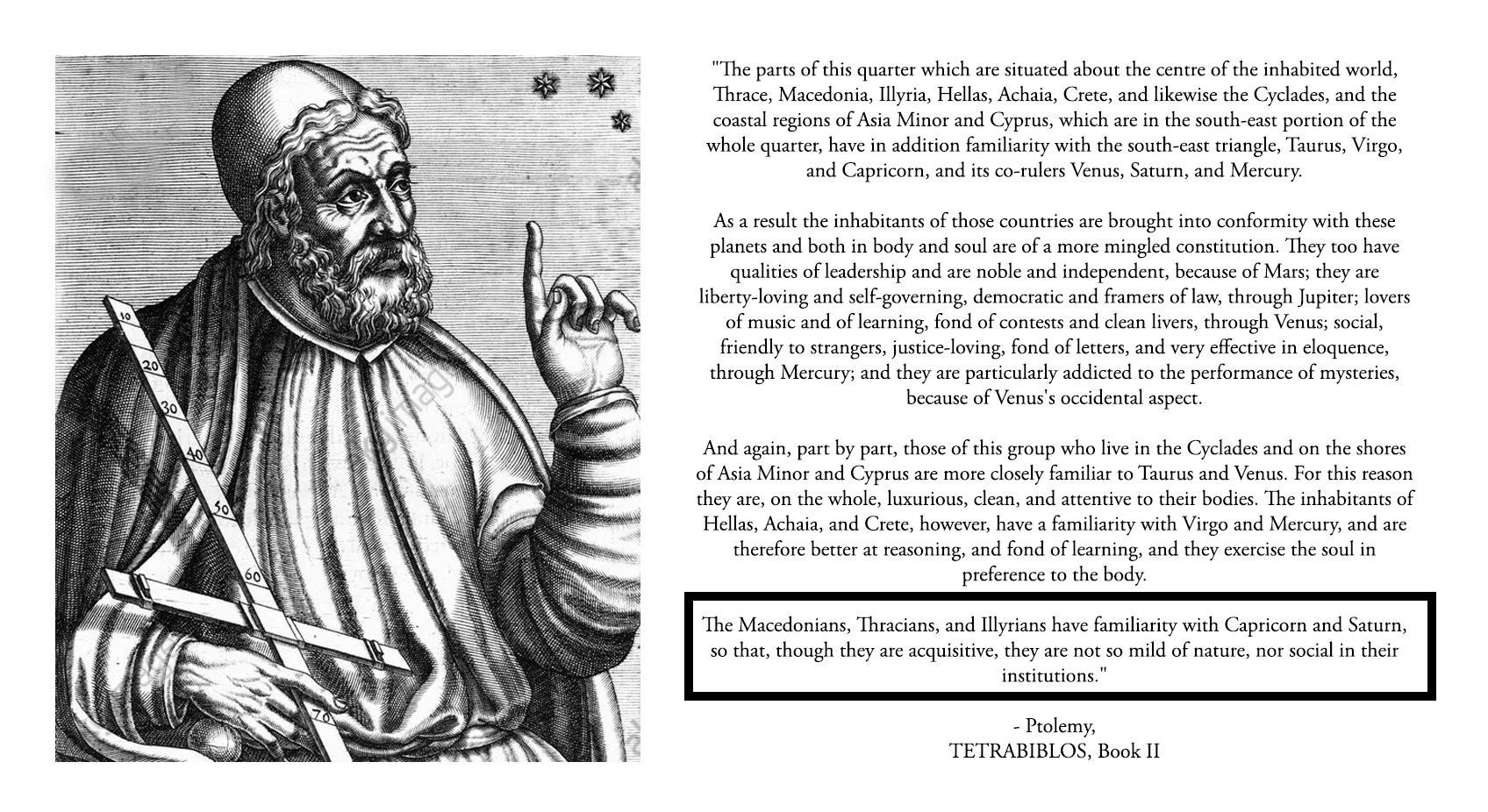 Ptolemy on the Peoples of the Ancient Balkans