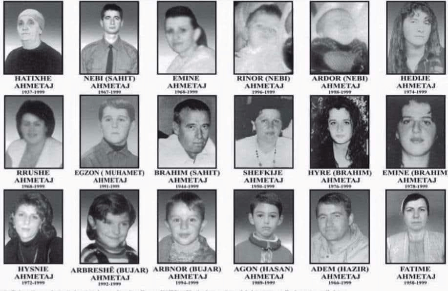 Remembering Albanian Civilians Murdered by Serbs in 1999