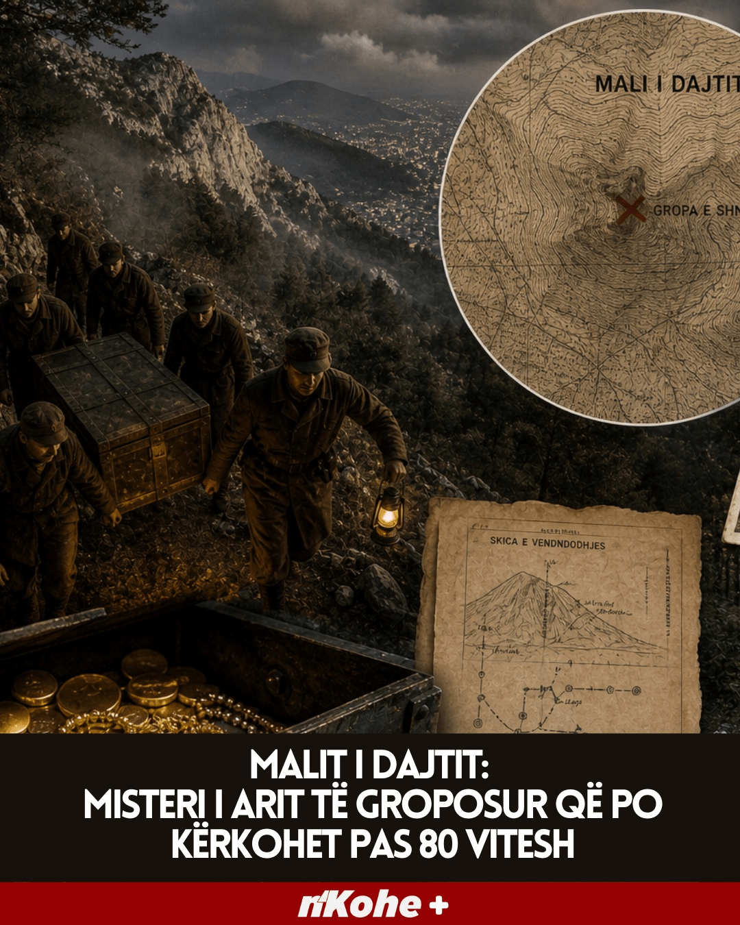 Mount Dajti, standing like a silent guardian over Albania’s capital, hides within it one of the greatest financial enigmas of the last century.