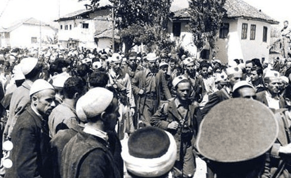 Balli Kombëtar members in Kërçova