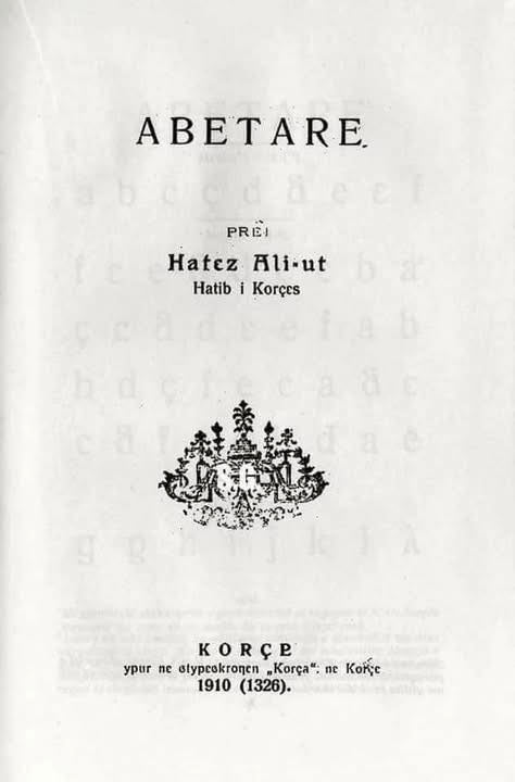 Hafiz Ali Korça and His 1910 Albanian Primer: A Phonetic Approach to National Education