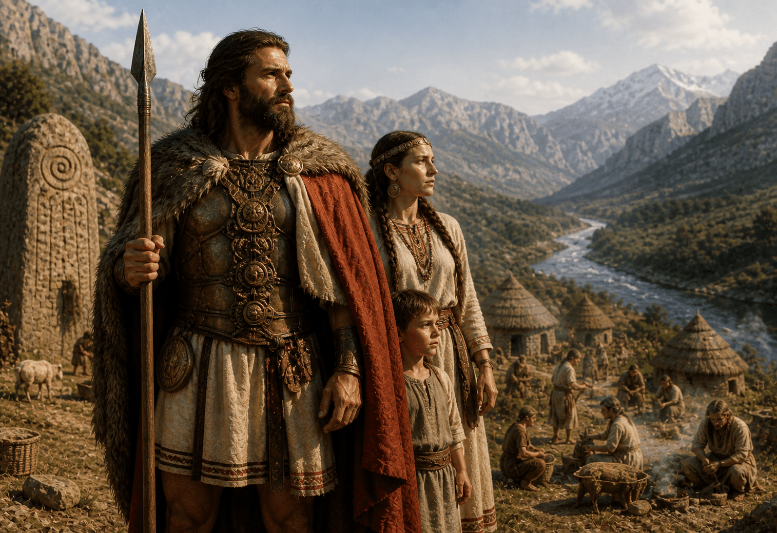 Albanian history date back to the end of the Paleolithic period