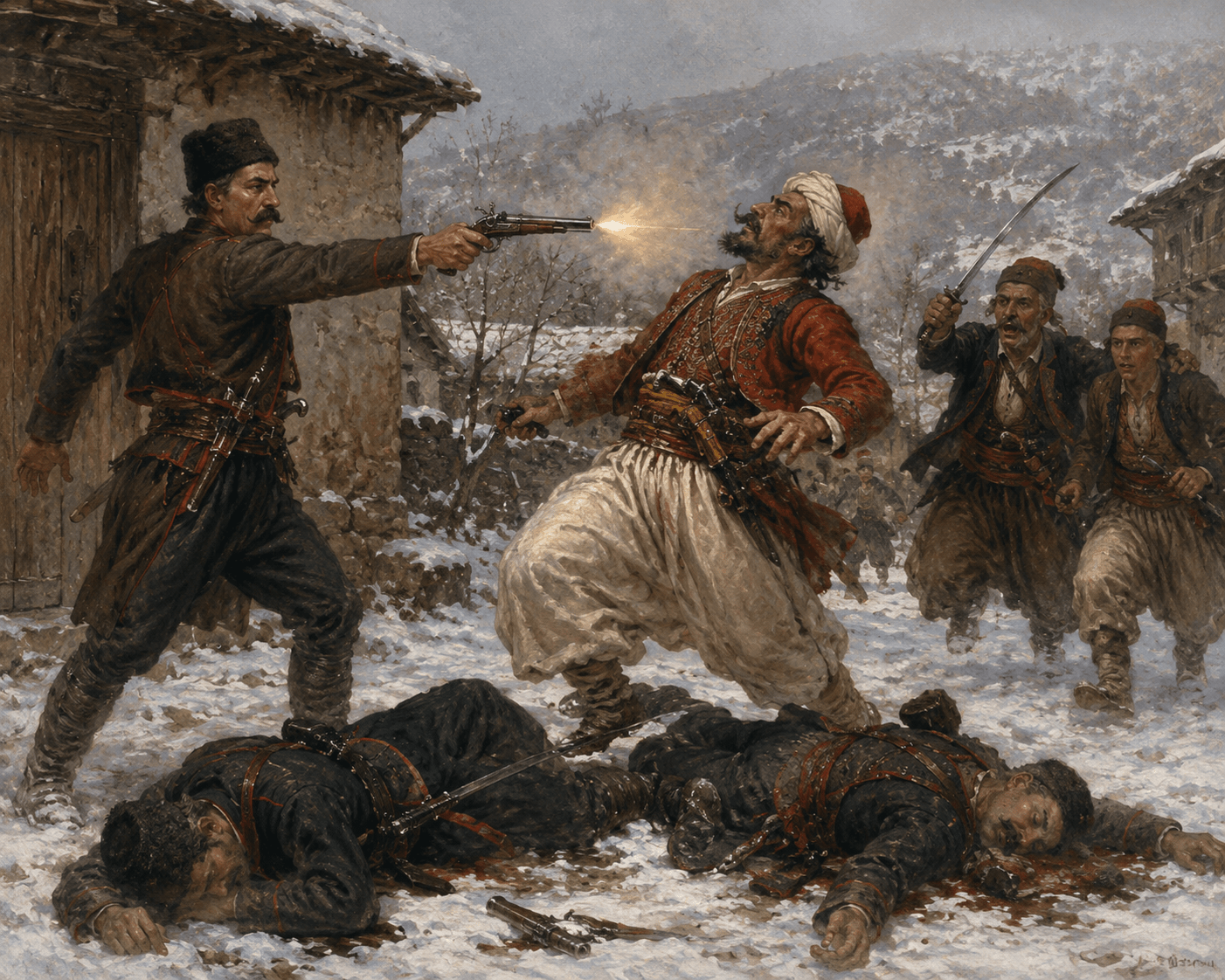 The Albanian-Serbian Shootout during the Serbian Offensive of January 1806 in Paraćin–Ražanj of the Ćuprija nahija