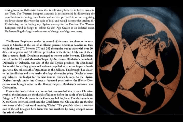 The Roman Empire under the control of the (Illyrian army)