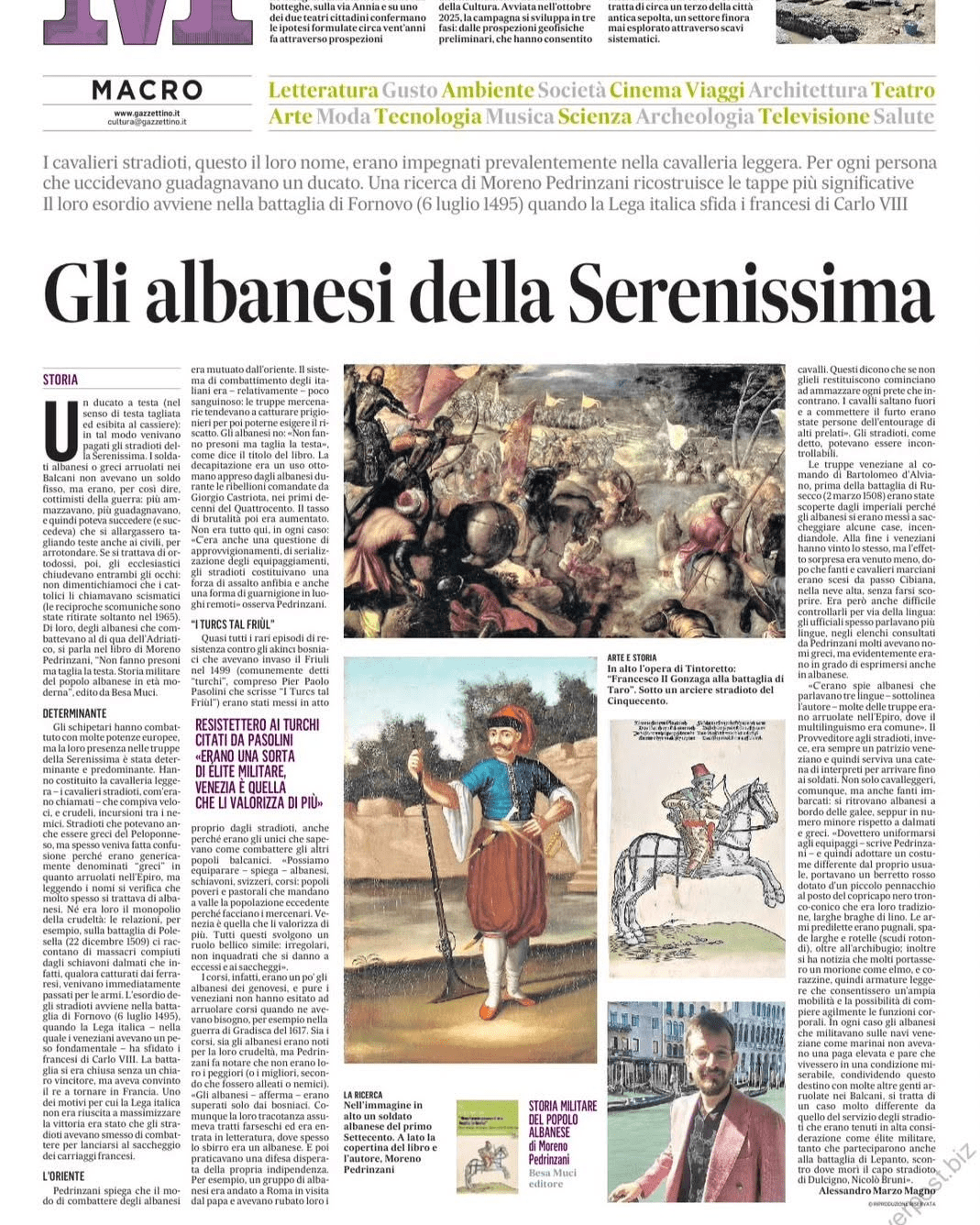 The Albanians (Stradiots) of the Serenissima