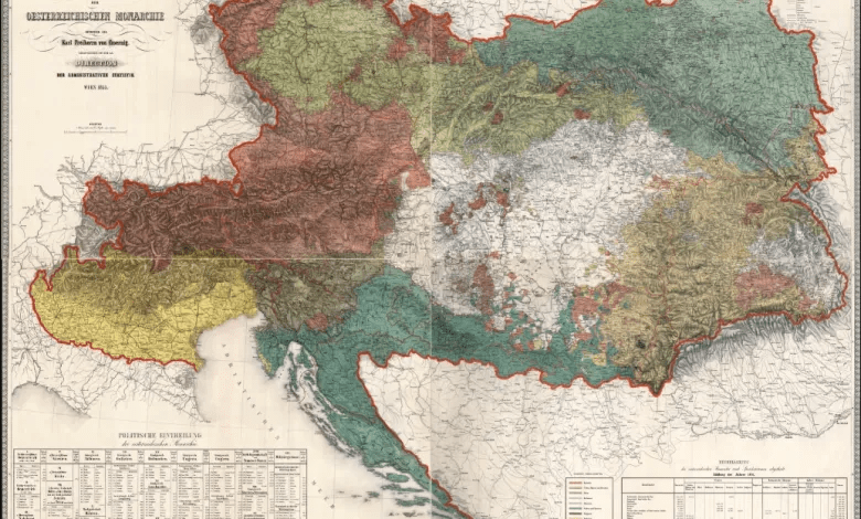 Austrian map from 1851 shows there were no Dalmatian Serbs