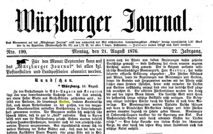 Montenegrin propaganda from 1876 debunked by German newspaper: How Montenegrin forces allegedly defeated Mukhtar Pasha twice in northern Albania