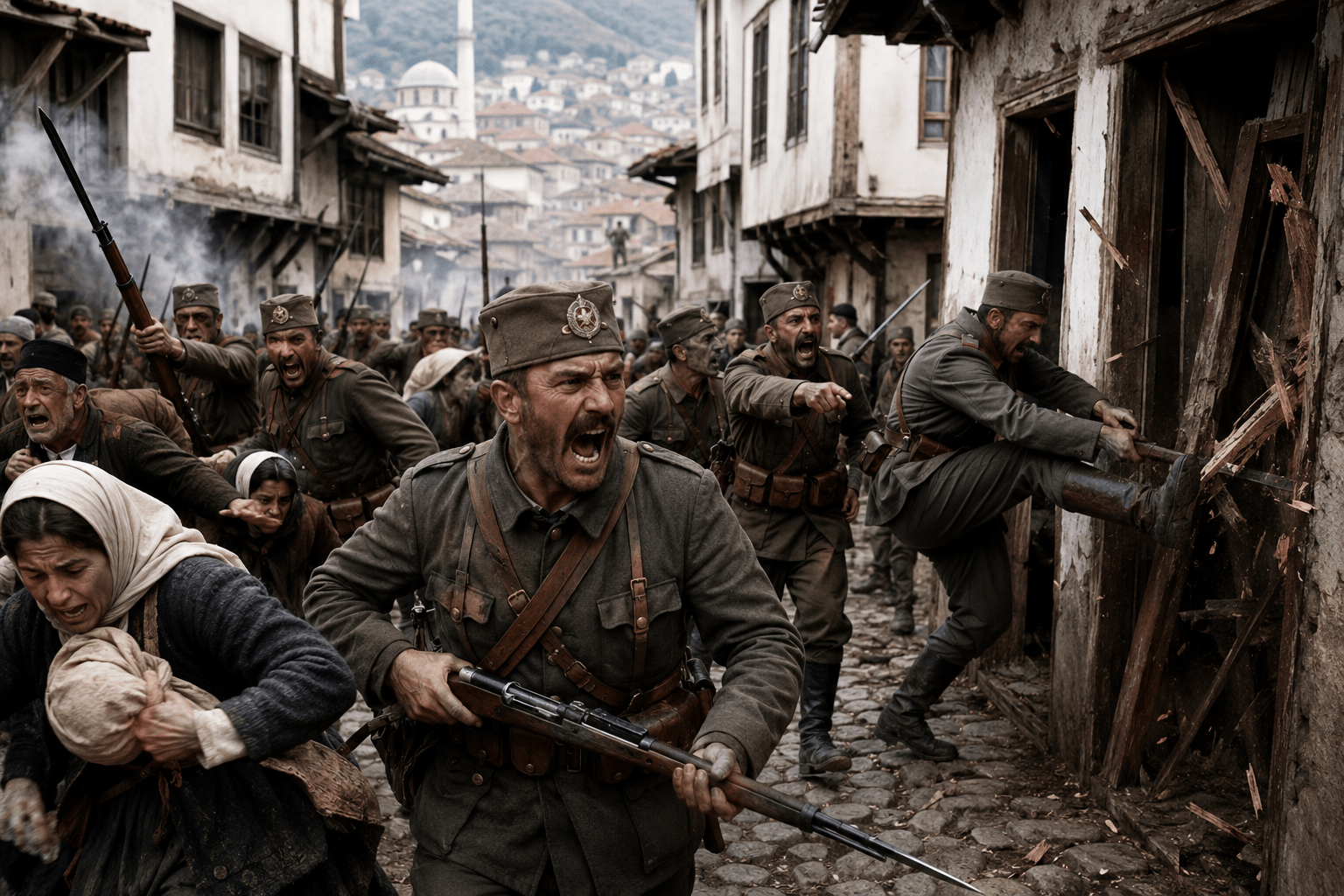 The Lies Of the Serbs Which Led To Serbian Massacres Of Albanians in Prizren In 1912