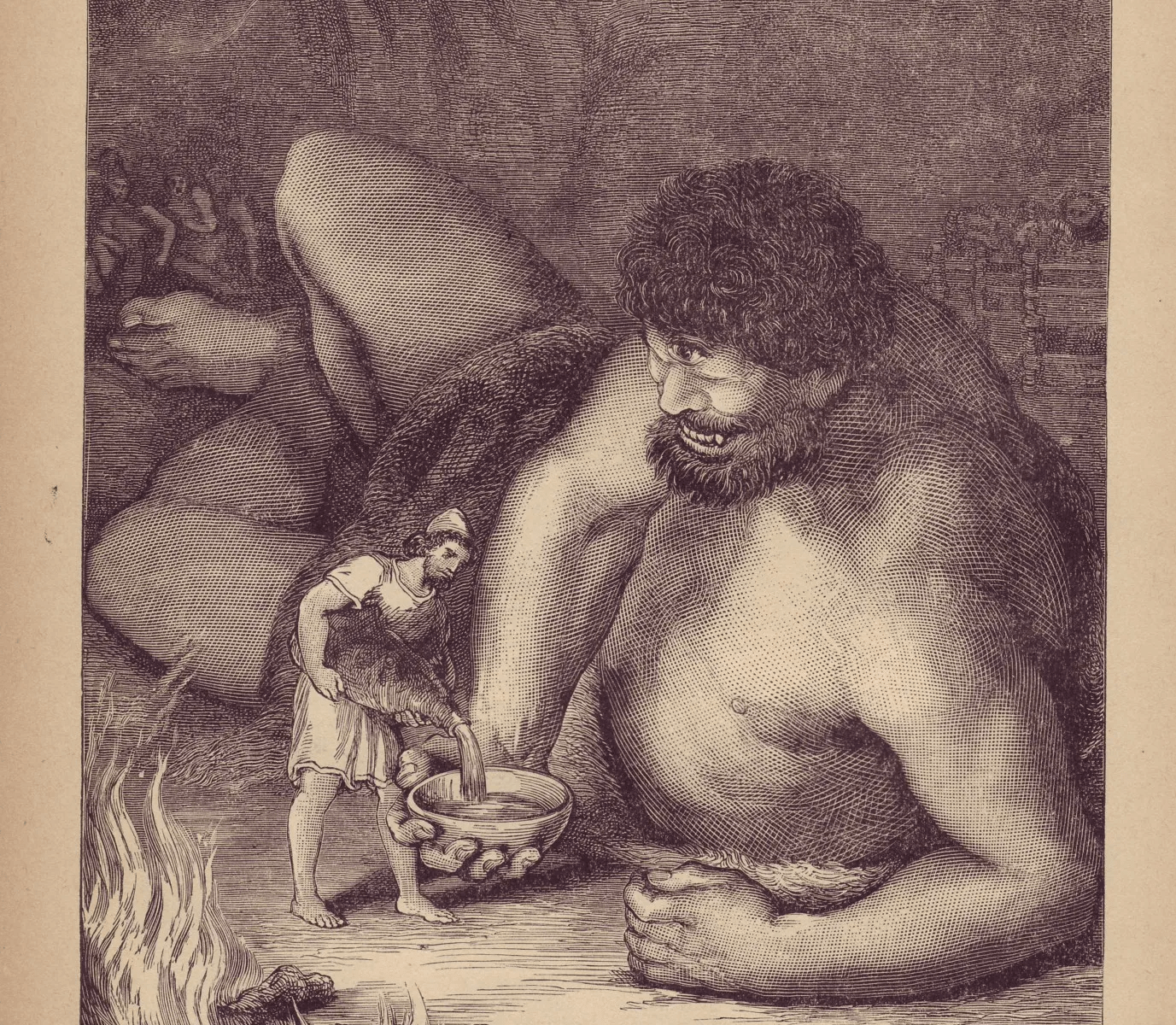 Albanian Etymology: Cyclops (Ciklopi) => Sy-Klopi