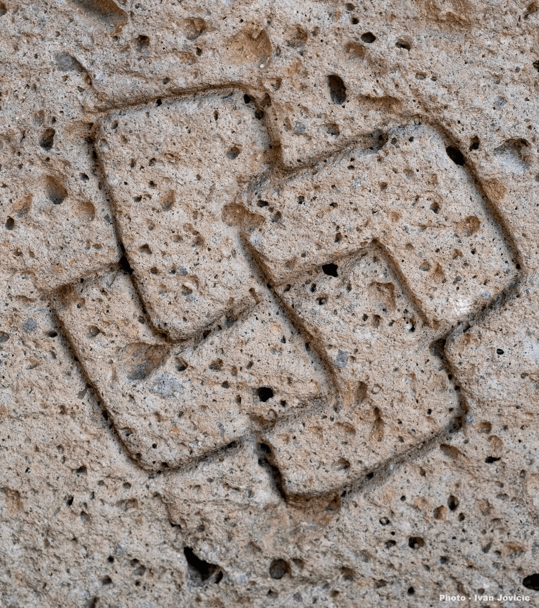 Dardanian and Illyrian Swastika-Shaped Cross on Medieval Tombstone in Serbia: Evidence of Pre-Serbian and Pre-Slavic Heritage