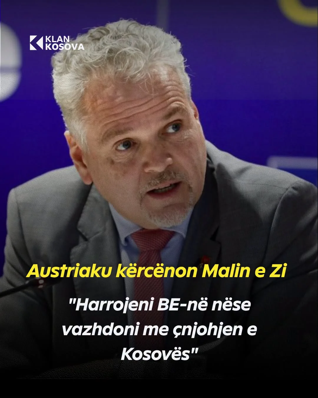 Austrian threatens Montenegro: Forget the EU if you continue with the non-recognition of Kosovo
