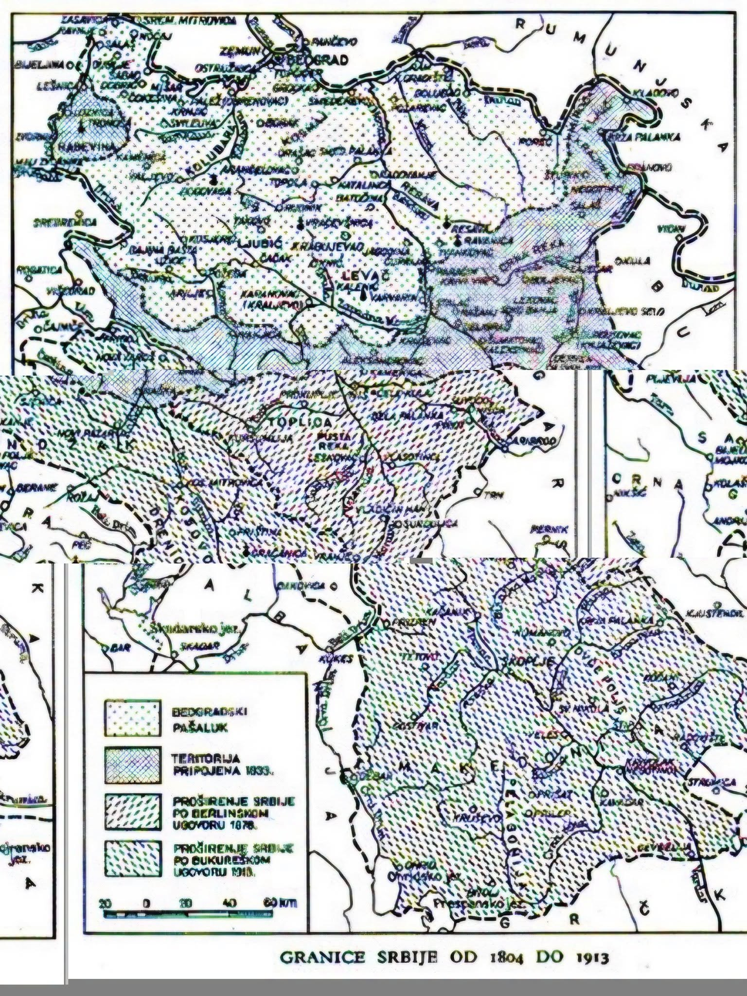 The loss of Albanian political and ethnic territory during the 19th and 20th centuries