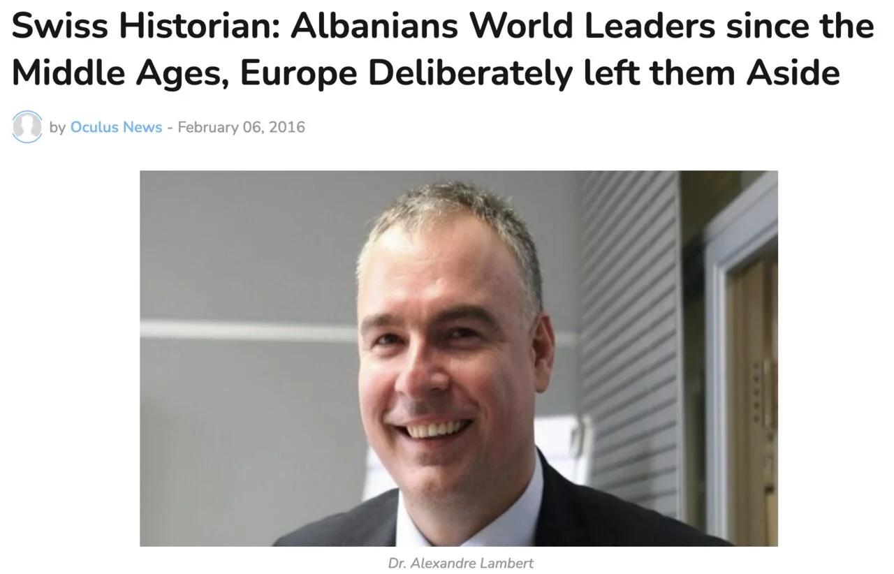 From world leaders to victims of diplomacy: How did Europe erase the Albanian contribution to civilization?
