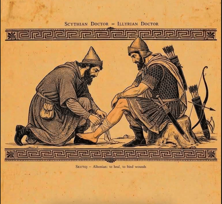 The Scythians and the Albanians: A Shared Ancestry and Medical Tradition?