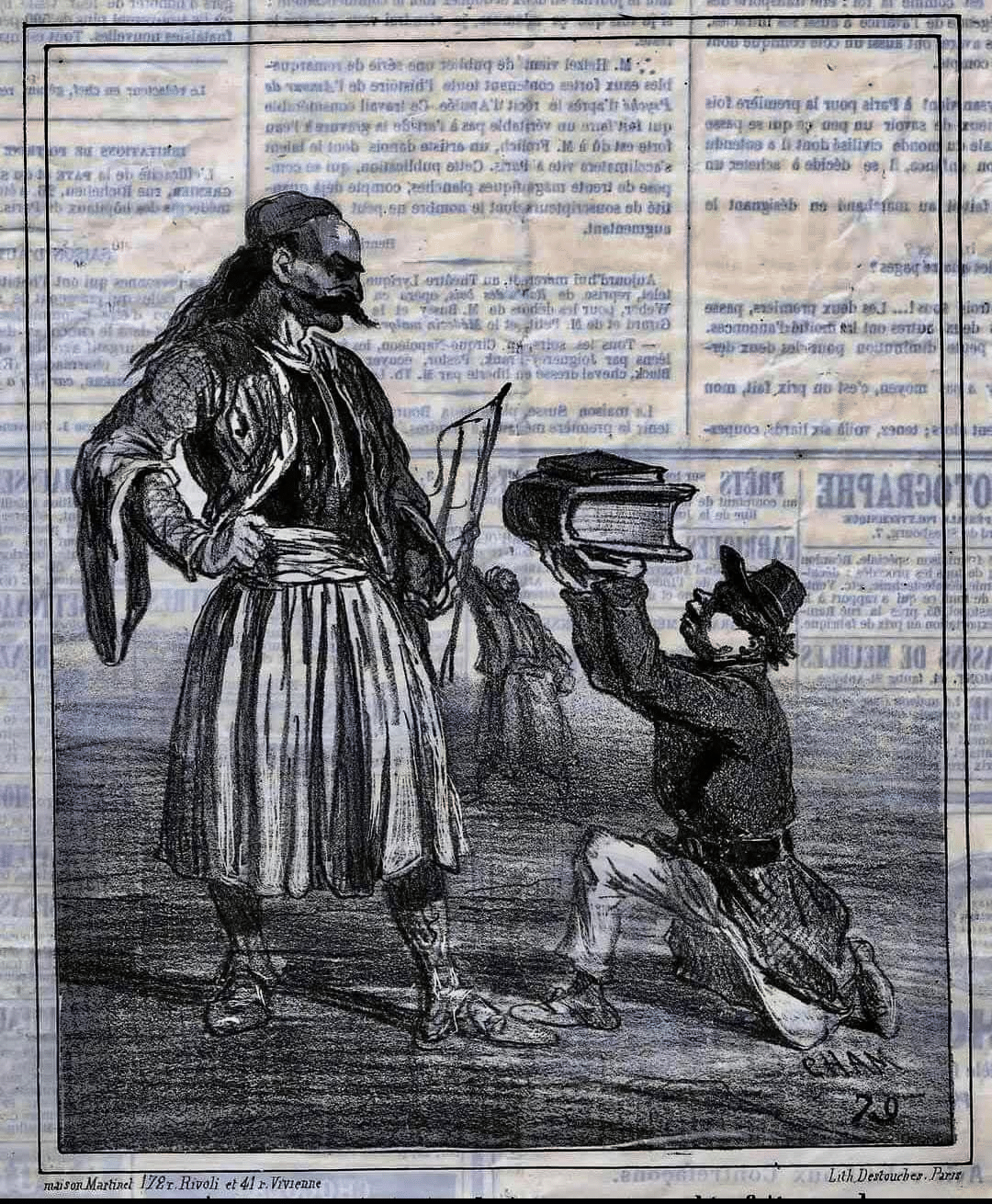 French Albanophobia and Greek Philhellenism in French Newspaper Caricature