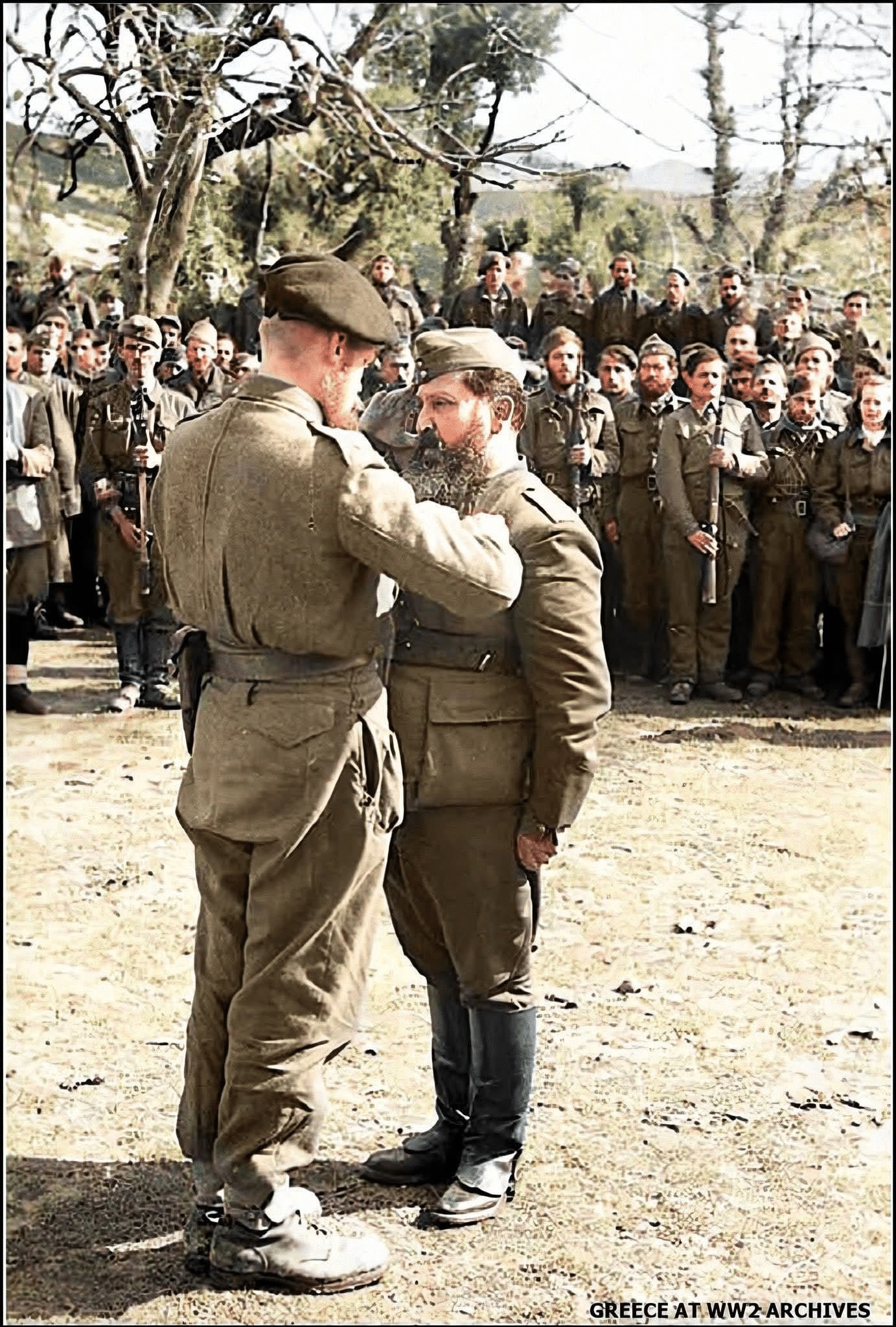 The British and the Greek war criminal Napoleon Zervas